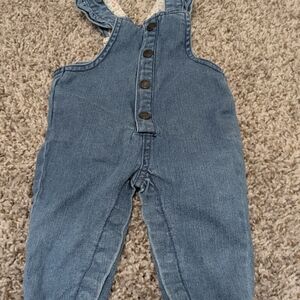 6/$35 Carters Blue Denim Overalls for Kids